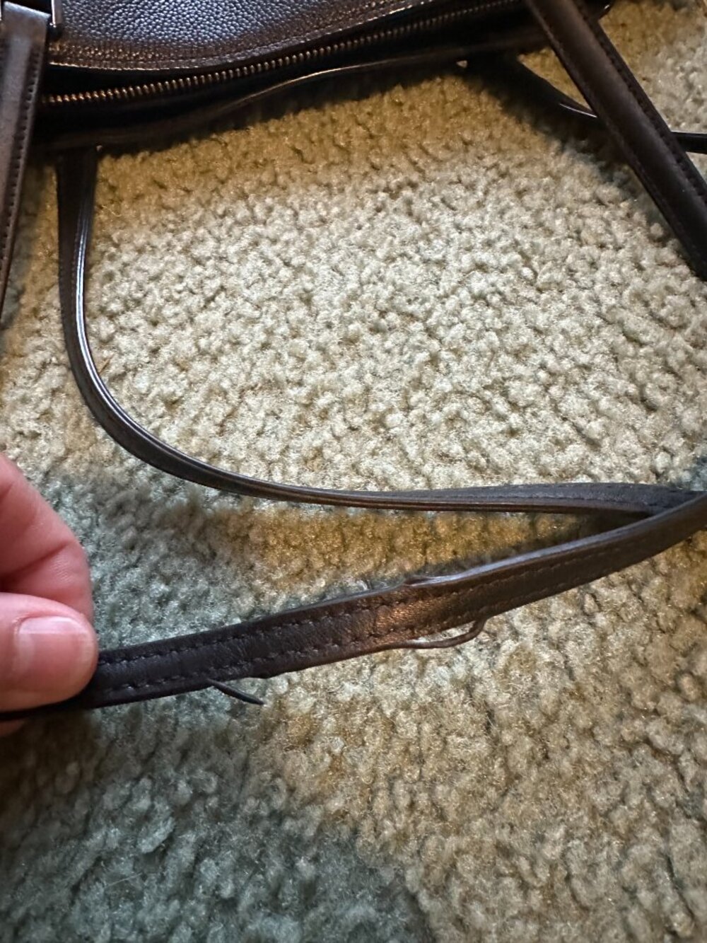 kate spade Black Leather Tote - Picture 5 of 7